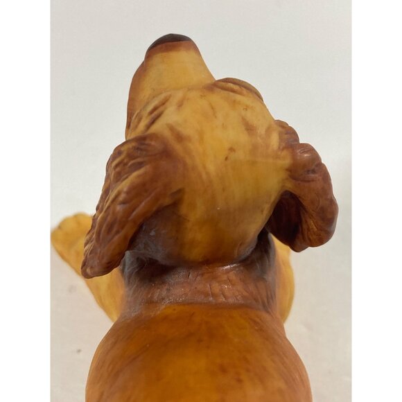 FRANKLIN MINT COCKER SPANIEL Dog Porcelain Sculpture Ball 1987 - Picture 9 of 14